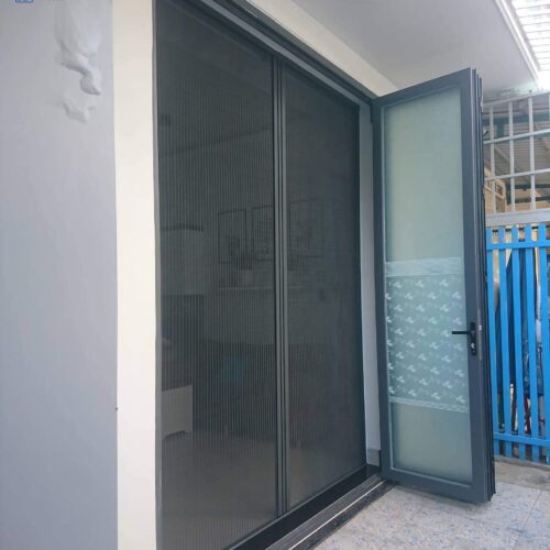 Alternative view of Cửa chống muỗi dạng xếp gấp cho cửa chính DX 17
